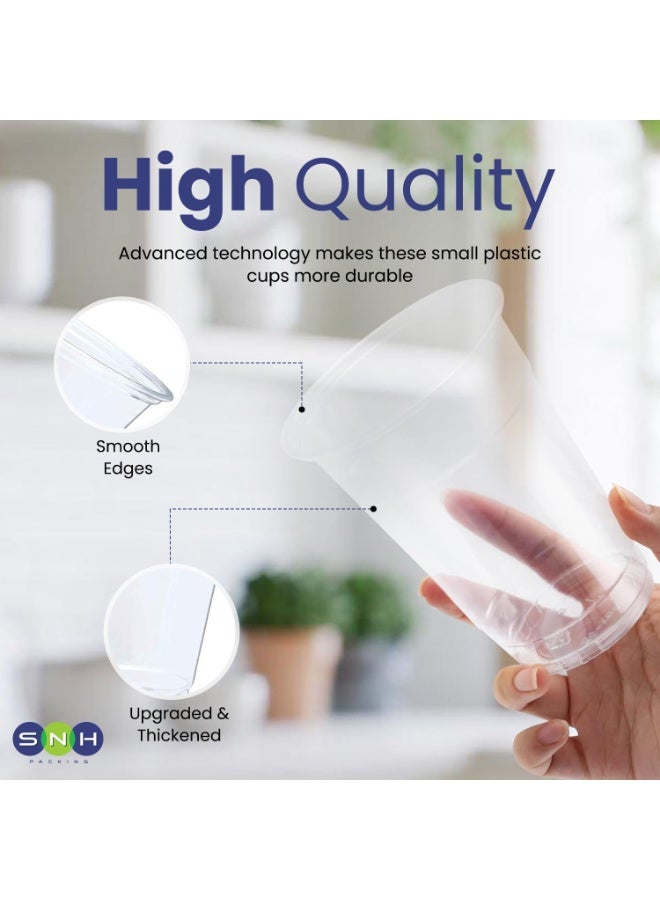 إس إن إتش باكينج كوب عصير 24 أونصة شفاف قوي للاستعمال مرة واحدة مثالي للقهوة المثلجة ، شاي بابل بوبا ، ميلك شيك ، الكوكتيلات المجمدة ، مشروبات المياه ، المشروبات الغازية ، الوجبات الخفيفة ، الحلوى وأكثر من 25 قطعة - Image 4